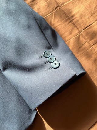 Chaqueta de traje ZARA azul marino