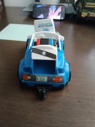 Coche Policía PinyPon Azul