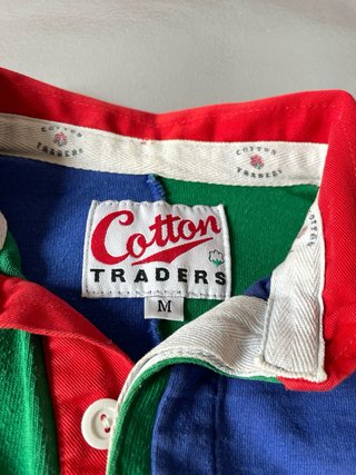 Polo Rugby Cotton Traders Taglia M Made in England