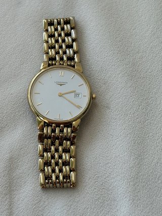 Longines Les Grandes Reloj Dorado