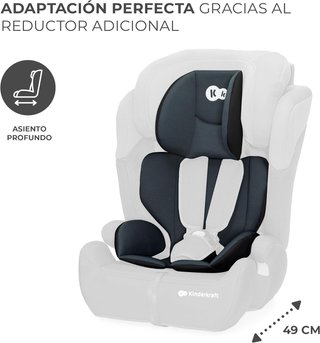 Kinderkraft silla coche regulable segura niños