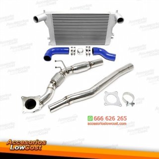 INTERCOOLER + DOWNPIPE PARA AUDI S3 TTS SEAT VW G
