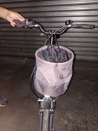 Bicicleta Plegable Gris