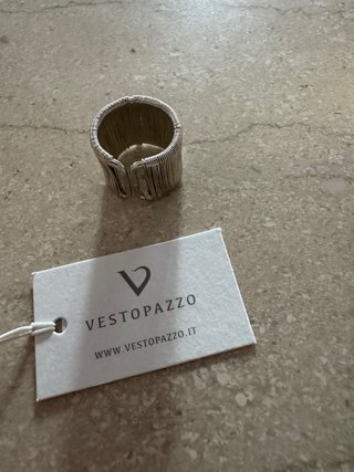 Anello Vestopazzo Argento