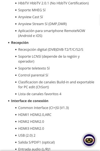 TV Hisense 50" H50A6140 REPARAR o piezas