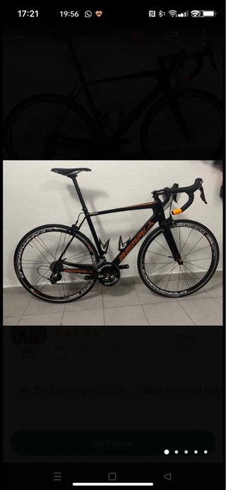 Bicicleta de carretera Berria talla 54