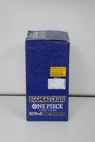 One Piece EB04 Egghead Crisis Booster Box Sigillat