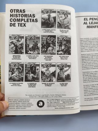 Tex - la última diligencia - comic