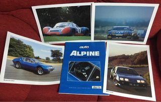 Libros Alpine Renault A110 varios