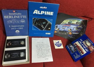 Libros Alpine Renault A110 varios