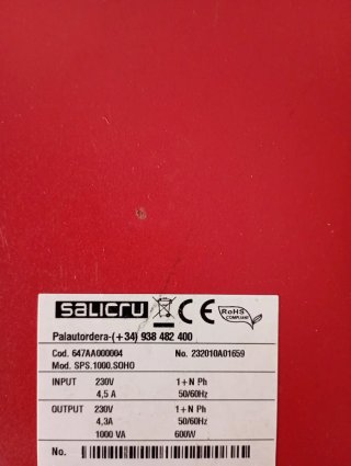Salicru SAI SPS SOHO