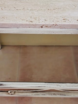 Consola Mármol y Forja Provenzal