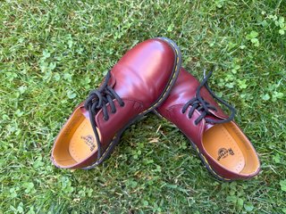Dr. Martens 1461 Zapatos Piel Rojo Cereza Talla 38