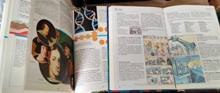 2 Libros Vintage: Los Porqués y Mega Junior
