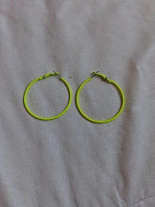 Pendientes Aro Neón