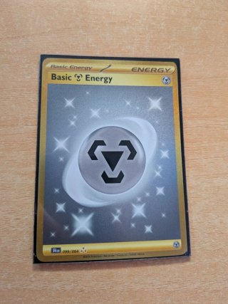 Carta Pokémon Energía Básica Metal 099/064