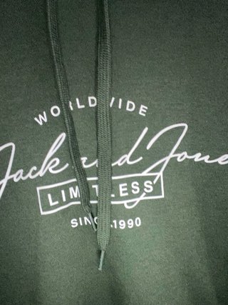 Sudadera Jack & Jones Verde Talla M