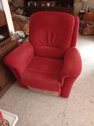 Sillón reclinable eléctrico