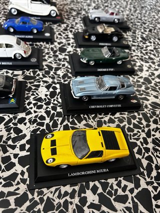 Collezione macchinine vintage Porsche Lamborghini