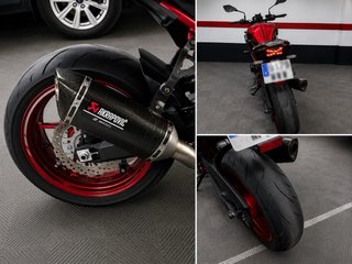 Kawasaki Z900 A2 Performance Negra/Roja