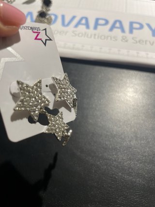vari Orecchini Stellazeta in strass -