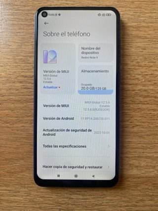Xiaomi Redmi Note 9 Blu - 128Gb