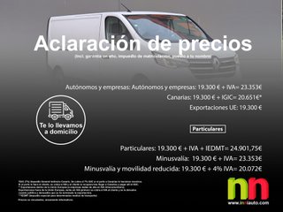 Renault Trafic L2H1 FG30 2.0Blue DCI 130cv + NAVI 2.0Blue DCI 130cv