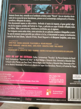 DVD Lentejuelas de Sangre Documental Pierrot