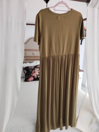 Vestido asimétrico confort