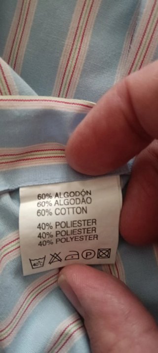 Camisa de rayas Dustin Talla XXXL