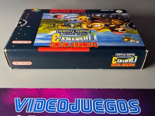 Super Nintendo Donkey Kong Country 3 SNES ESP