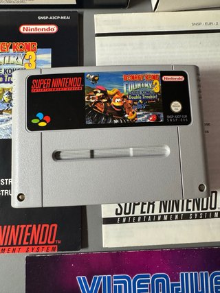 Super Nintendo Donkey Kong Country 3 SNES ESP