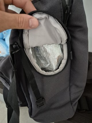 Borsa passeggino grigia