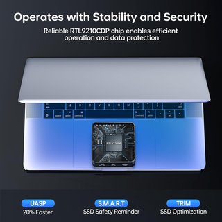SSK clonador SSD NVMe SATA rápido
