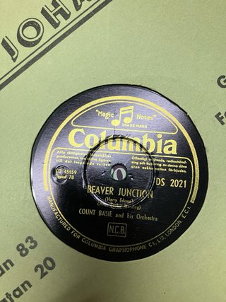 Count Basie Discos 78 Pizarra