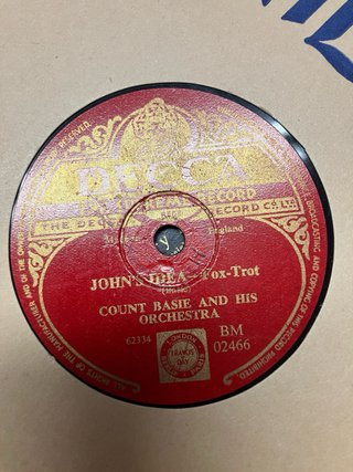 Count Basie Discos 78 Pizarra