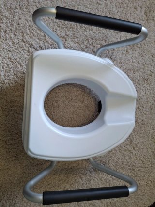 Elevador Asiento WC con Reposabrazos