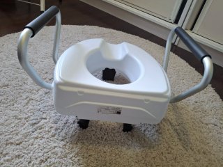 Elevador Asiento WC con Reposabrazos
