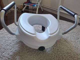 Elevador Asiento WC con Reposabrazos