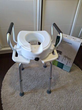 Elevador Asiento WC con Reposabrazos