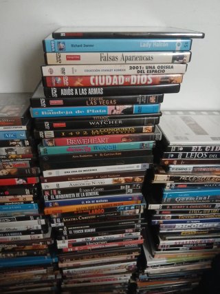 A 1  euro el dvd que quieras envio mínimo