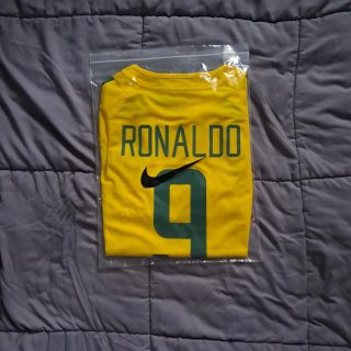 Camisa de Futebol Ronaldo 9 Brasil