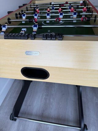 Futbolín Plegable Medidas: 136x71x86