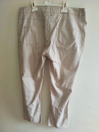 Pantalón Beige Mujer Petite