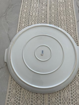 Piatto AK porcellana inizio '900