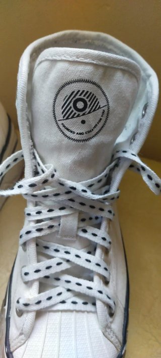 Botines Bershka plataforma blancos talla 36