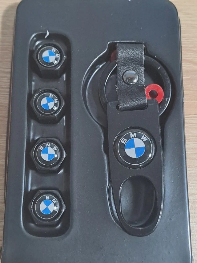 Tampas de Válvula BMW e Chaveiro