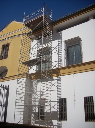 Alquiler Andamios Aluminio
