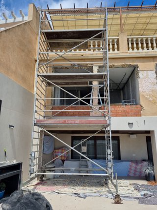 Alquiler Andamios Aluminio
