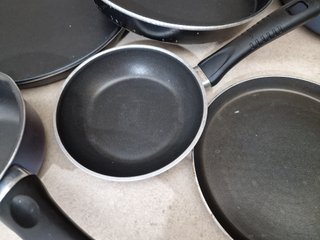 Set di 6 padelle antiaderenti